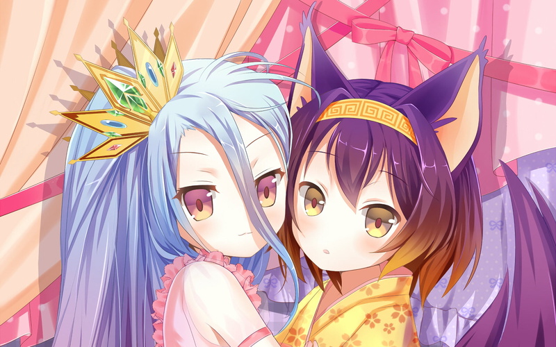 manga, No Game No Life, bicolored hair, fan art, Light Novel, anime girls, series, Shiro (No Game No Life), digital art, anime, multi art, 1080P, 2D, Hatsuse