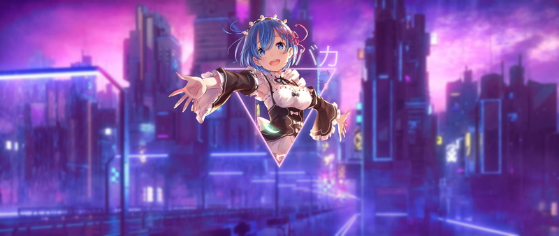 momoshiki, boruto, 2K, Rem (Re-zero), anime, triangle