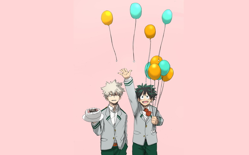 Izuku Midoriya, Boku no Hero Academy, Bakugou Katsuki, 1080P, Ix365, My Hero Academia
