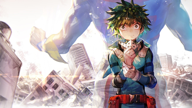 Deco, Boku No Hero Academy, Almighty, guy, Midori Isuku, My heroic academia, 1080P