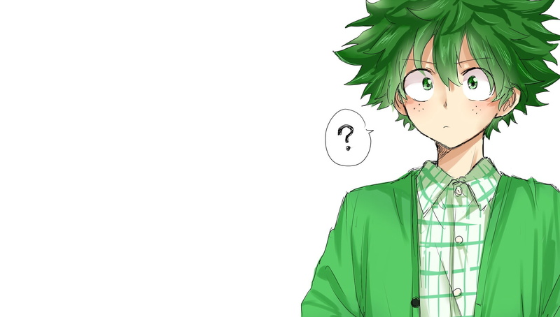 guy, white background, look, 1080P, Boku no Hero Academy, Midori Isuku, My heroic academia, Izuku Midoriya
