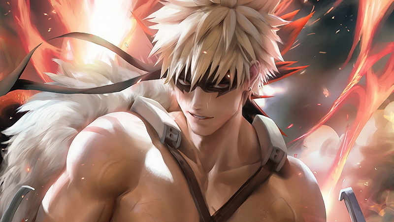 1080P, Bakuga Katsuki, Boku No Hero Academy, guy, My Hero Academy