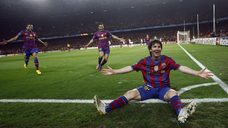Dani Alves, Lionel Messi, FC Barcelona, Pedro Rodriguez, 1080P