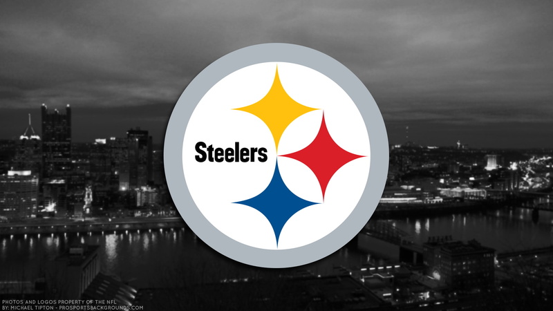 Football, Emblem, Logo, Pittsburgh Steelers, 1080P, NFL