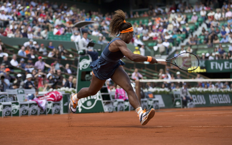 WTA Tennis, N1, Williams, Serena, WTA, 2K, Roland Garros, BNP Paris, tennis, USA, Blow, kick. Serena