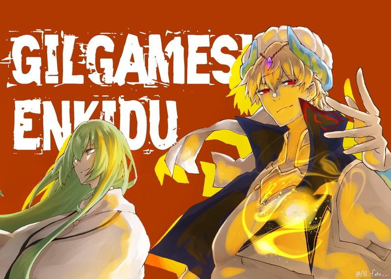 Enkidu (Fate/Grand Order), Gilgamesh (Fate Series), Fate Series, Fate/Grand Order, 1080P