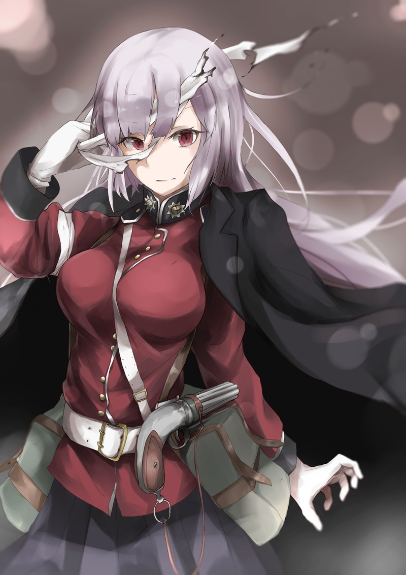 celebration, adult, fate grand order, Anime, representation, cape, sport, bokeh, headwear, fashion, helmet, gun, fate series, 2K, nightingale, event, holding