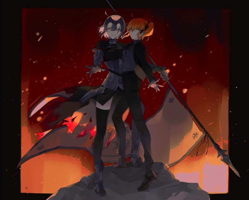 1080P, Jeanne dArc Alter, Fate Series, Fujimaru Ritsuka, Fate/Grand Order