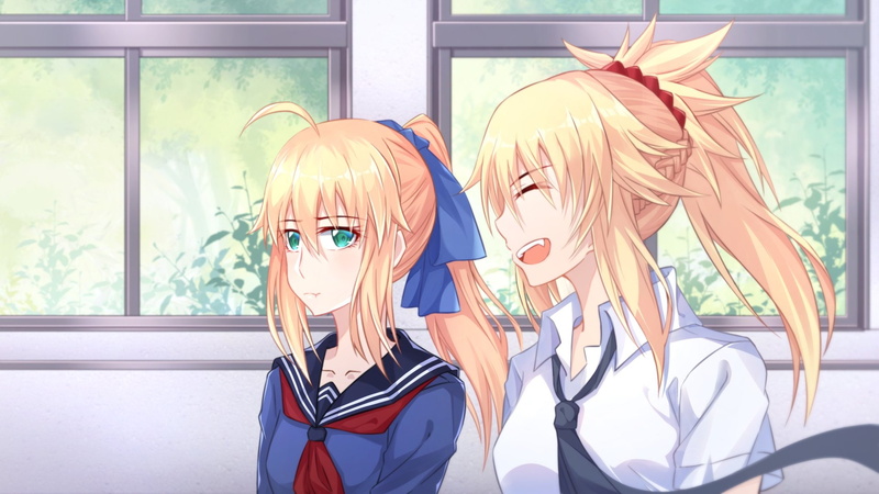lifestyles, people, women, multi colored, clothing, window, Saber (Fate Series), transparent, Saber of Red (Fate/Apocrypha), glass - material, indoors