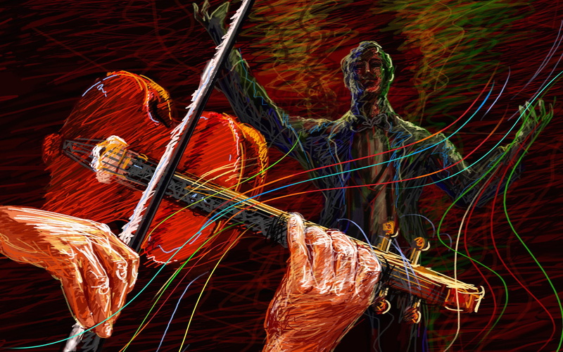 concert, touch, 1080P, conductor, violin, sounds, violinist, vector