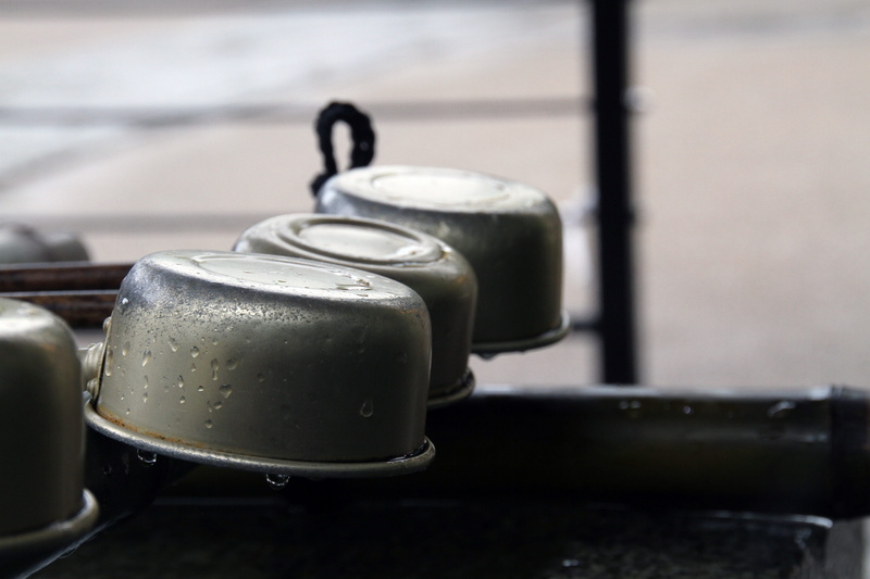 indoors, shrine, steel, focus on foreground, no people, still life, silver colored, 5K, close-up, selective focus, household equipment, metal, domestic room