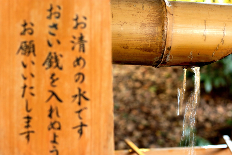 non-western script, bamboo - material, wood, food and drink, cup, no people, architecture, spoon, religion, indoors, prayer, focus on foreground, wood - material