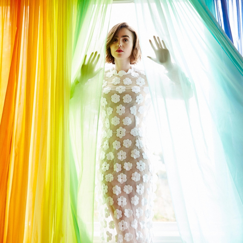 actress, 1080P, Yahoo Style, photoshoot, Lily Collins
