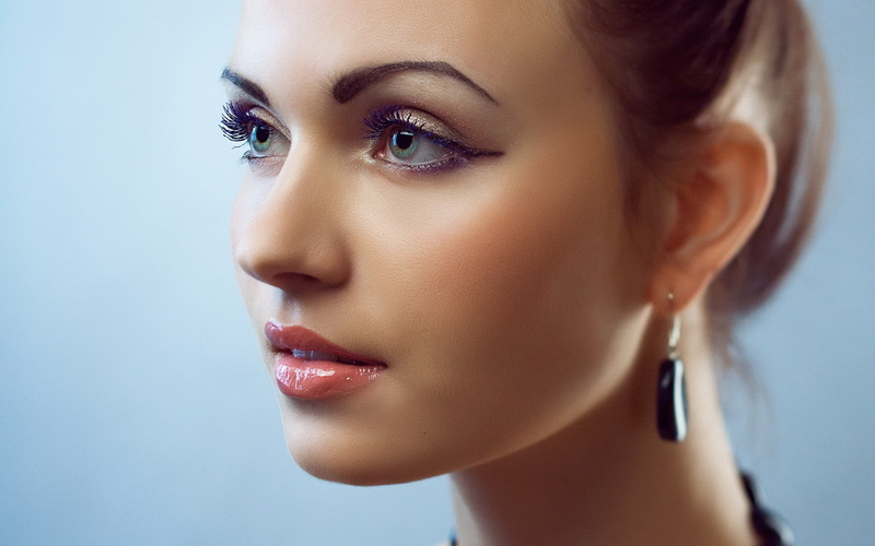 beautyful, blonde, woman, 720P, make, girl, face