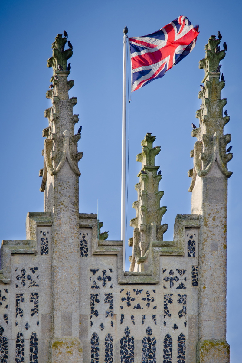 no people, the past, union jack, jack, concrete, united kingdom, architecture, uk, nature, history, wind, british, english, england, low angle view, flag