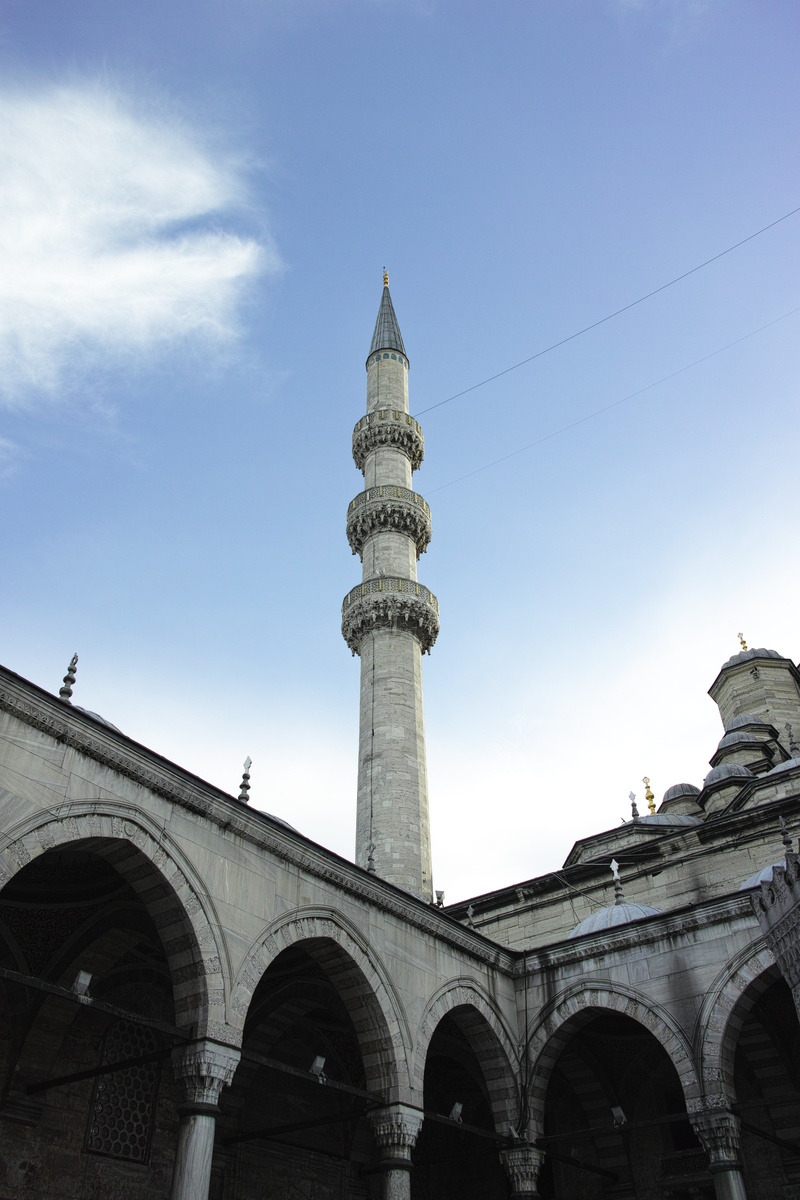 luxury, city ​​center, mysticism, nature, faith, travel destinations, travel, dome, great, perspective, on, day, clouds, worship, minaret, composition
