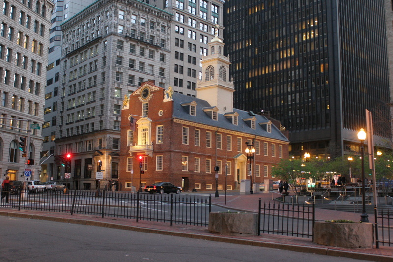 office building exterior, united states, street light, building, city life, 2K, boston, skyscraper, transportation, mode of transportation, massachusetts