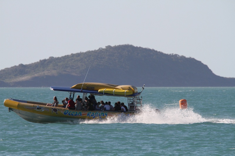 whitehaven beach, body, 5K, blue, sport, outdoors, mountain, motorboat, scenics - nature, queensland, sunshine, speed, men, great barrier reef, sky, vacations