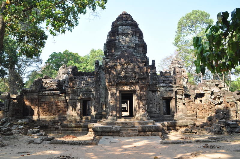 archaeology, architecture, spirituality, temple, deterioration, angkor, built structure, nature, temple complex, hinduism, outdoors, place of worship, unesco world heritage