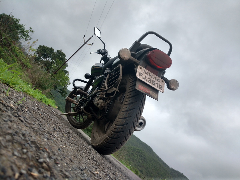 low angle view, sinhagad fort, india, day, trek, bicycle, non-urban scene, 4K, long drive, wheel, land, pune, outdoors, bike, nature, tree, mode of transportation