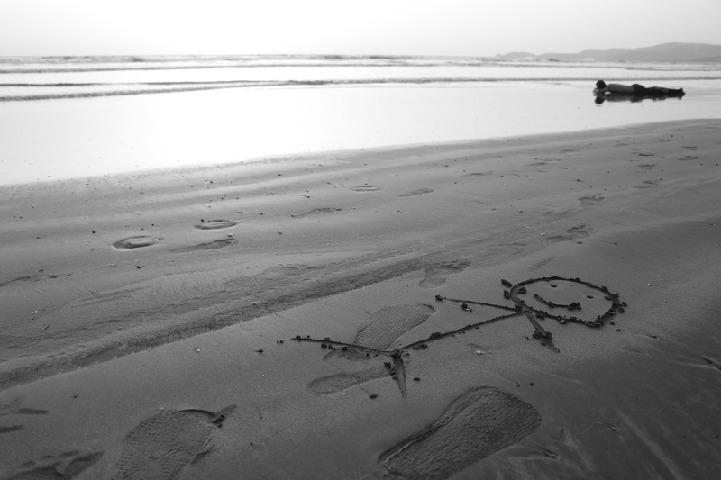 tranquility, beauty in nature, sea, tranquil scene, sand, scenics - nature, horizon over water, outdoors, beach, horizon, india, land, day, 5K, incidental people