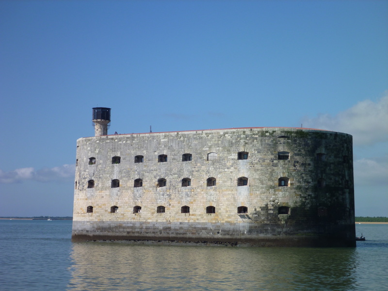 ruined, sky, nature, clear sky, protection, tranquility, blue, direction, charente-maritime, day, architecture, sea, landscape, outdoors, fortification