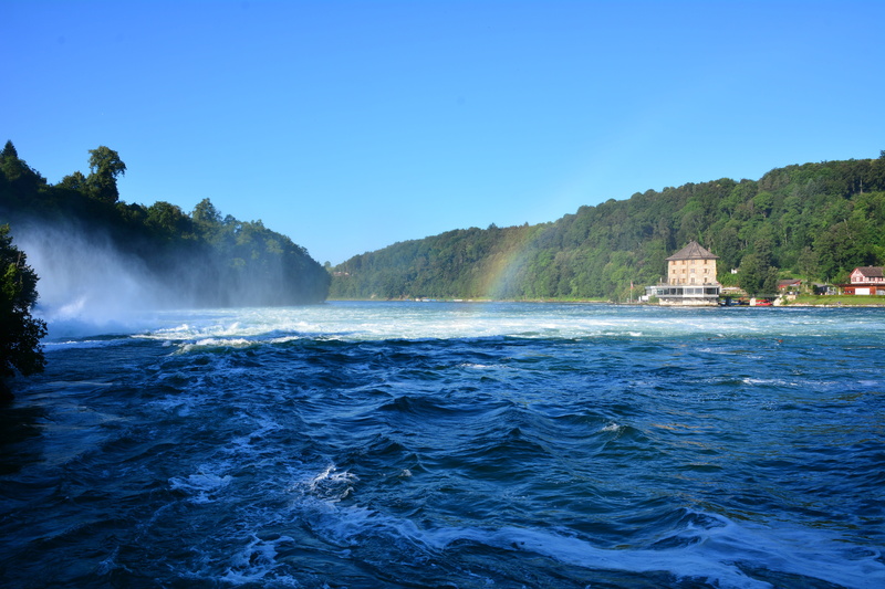 flow, Schaffhausen, 5K, cascade, europe, tourism, largest, huge, travel Locations, flowing water, white, swiss, scenics - nature, outdoors, waterflow