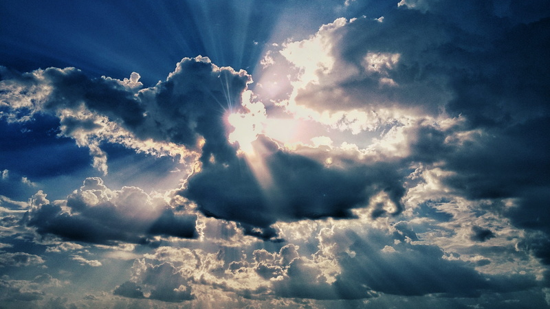 sun, 4K, environment, overcast, sunbeam, abstract, tranquility, beauty in nature, no people, backgrounds, outdoors, meteorology, hyderabad, nature, idyllic