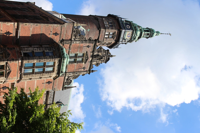 the past, no people, day, low angle view, holland, plant, outdoors, built structure, cloud - sky, sky, university, religion, landmark, nature, blue, architecture