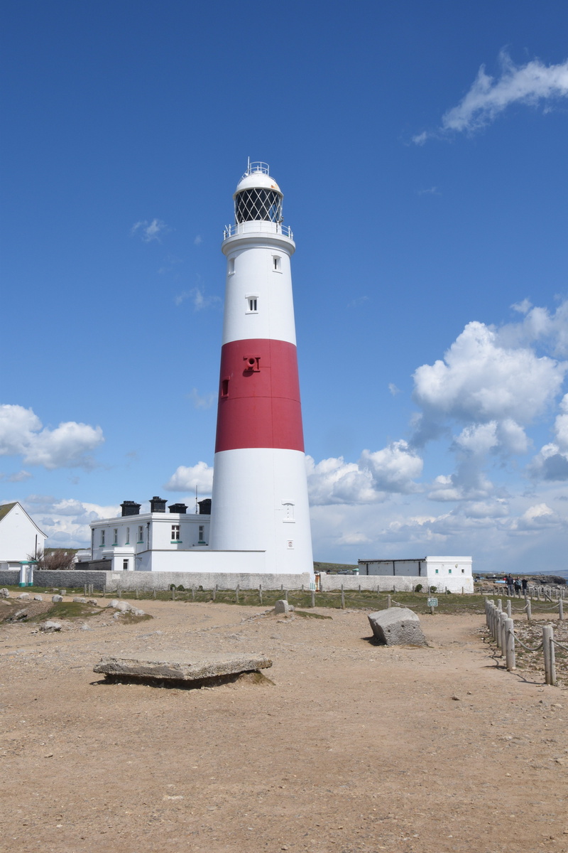 sky, Dorset, cloud - sky, Portland Bill, Lighthouse, beach, day, outdoors, direction, tower, protection, no people, building exterior, 5K, safety, security