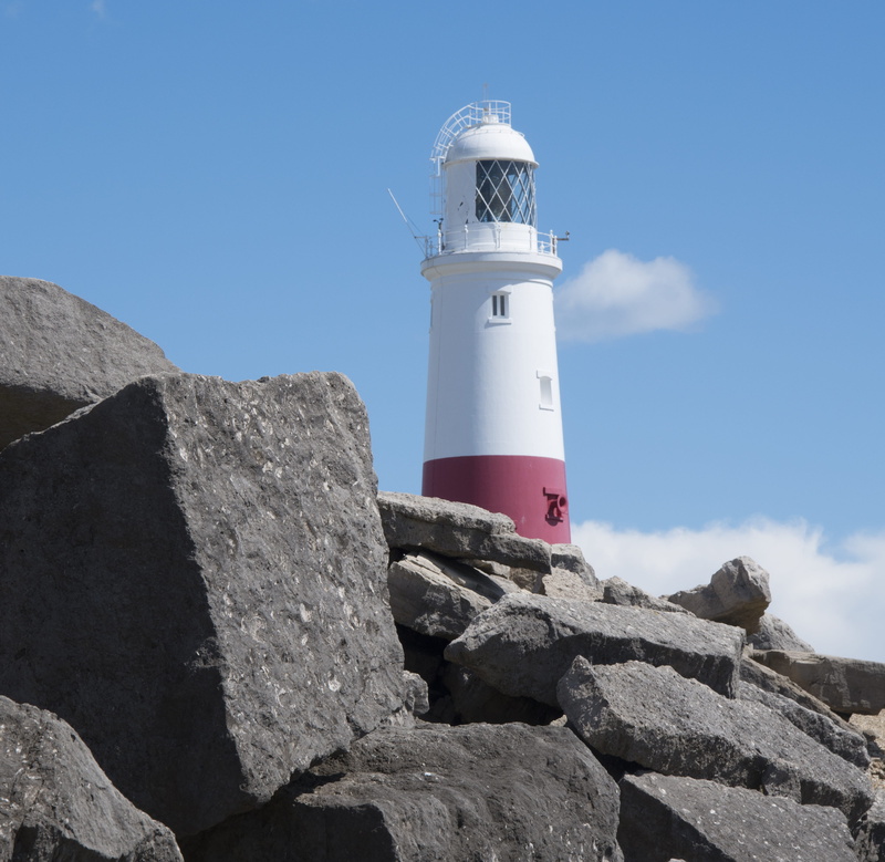 guidance, Bill, sunlight, no people, protection, Lighthouse, ocean, rocky, bill, england, Dorset, nature, outdoors, safety, chesil, architecture, seascape