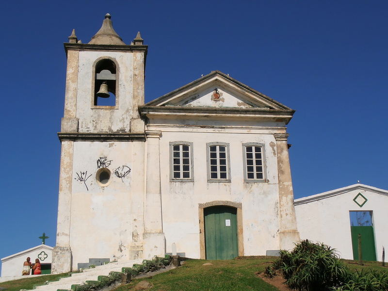 catholic, built structure, nature, no people, brazil, cabo frio, blue, building exterior, travel destinations, beach, rio de janeiro, clock tower, architecture