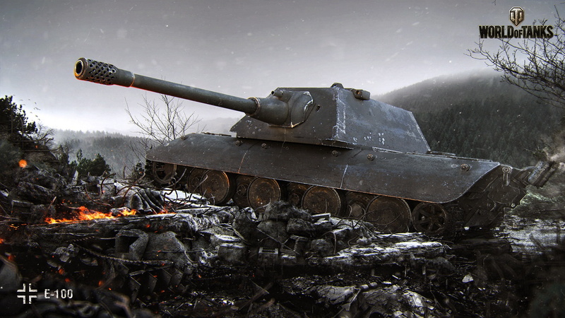1080P, World of Tanks, Cadaver Frio, E 100