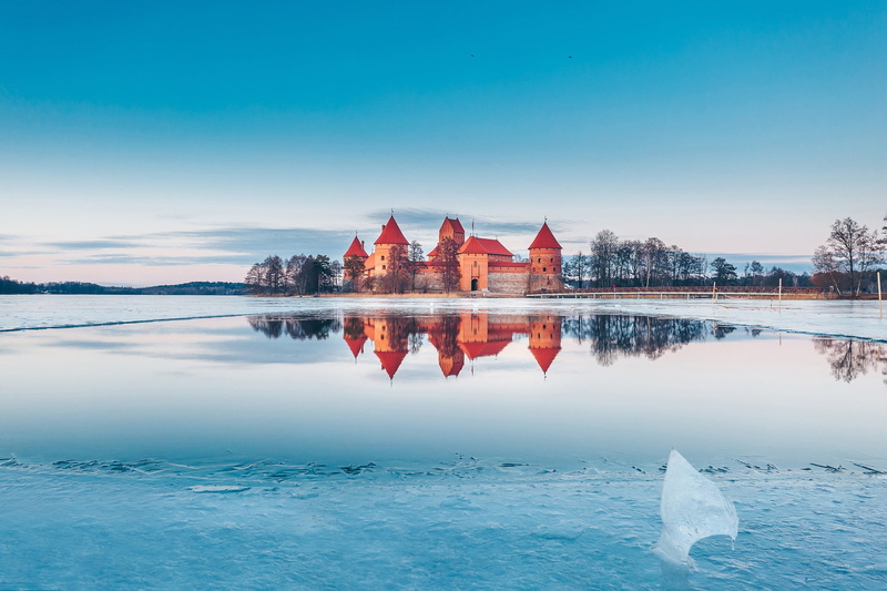 Lithuania, 1080P, castle, Trakai