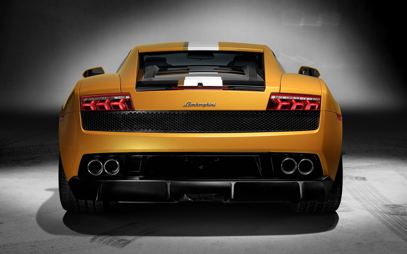 gall, lamborghini, 1080P, rear, cars, lambo, yellow