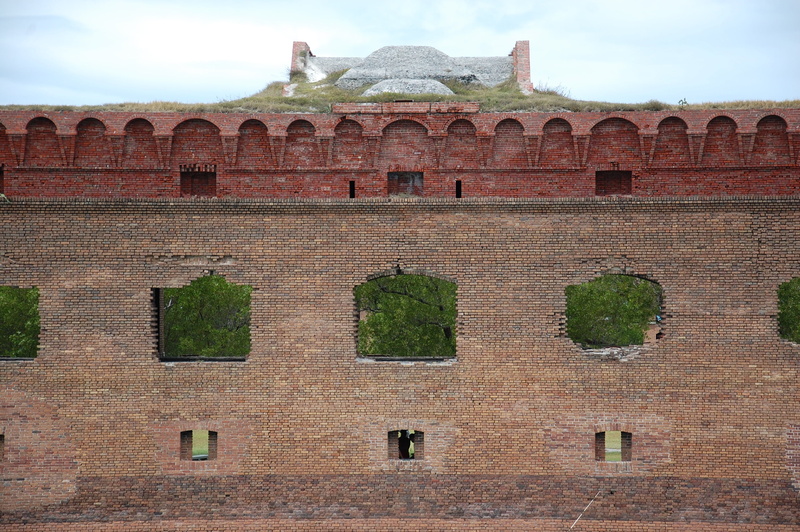 history, tourism, 2K, ancient civilization, built structure, ancient, bricks, outdoors, fort jefferson, no people, nature, old, the past, architecture