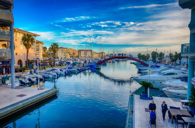 morning, 2K, dawn, Provence-Alpes-Cote dazur, France, channel, boat, bridge, home, Frejus, yacht