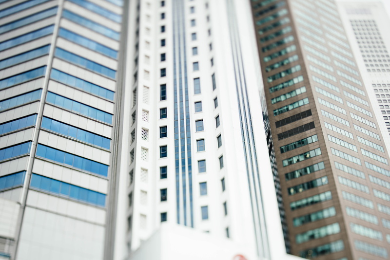 close-up, rise, building, buildin, photo, depth of field, selective, day, brown, apartment, office, selective focus, architecture, city, low, building exterior