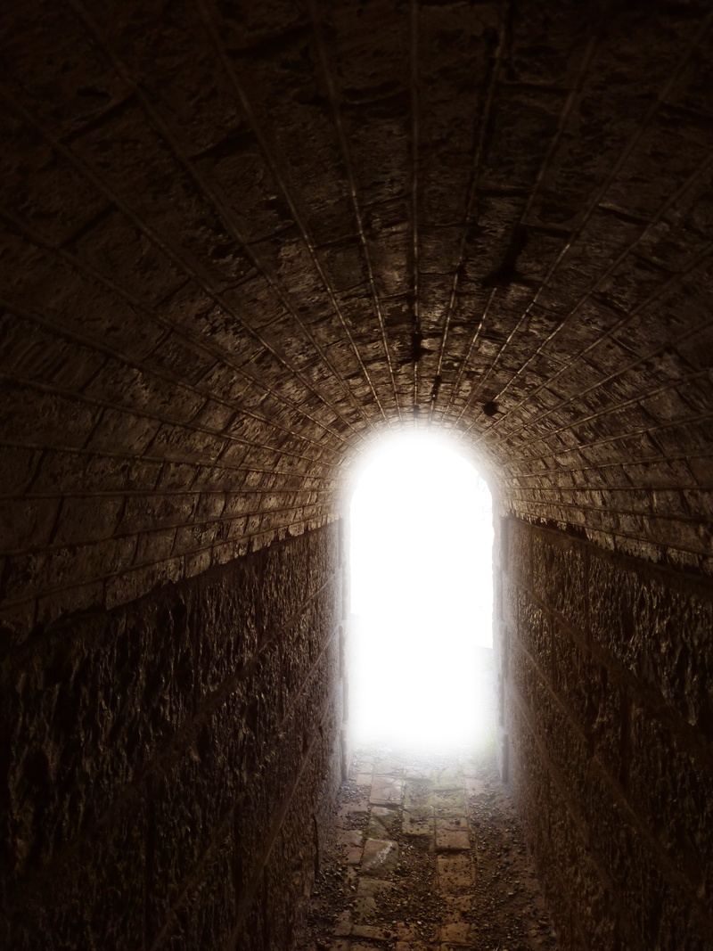 Light, light at the End of the Tunnel, underground, stone wall, wall, photography, history, brown, no People, low angle view, architecture And Buildings