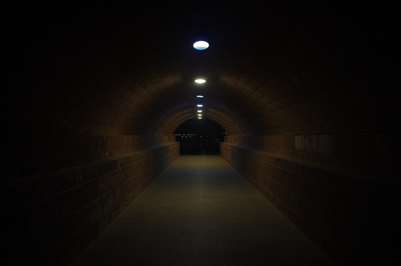 ominous, 4K, tunnel, transportation, road, artistic conception, the way forward, vanishing Point, Buddha, no people, Channel, indoors, footpath, city