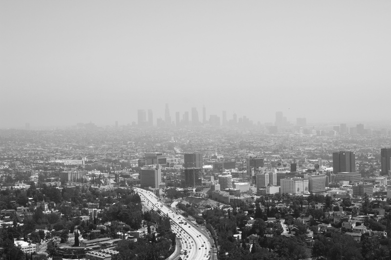 tourism, financial district, smog, states, cityscape, city, usa, landscape, los angeles skyline, outdoors, copy space, modern, black, america, day, los