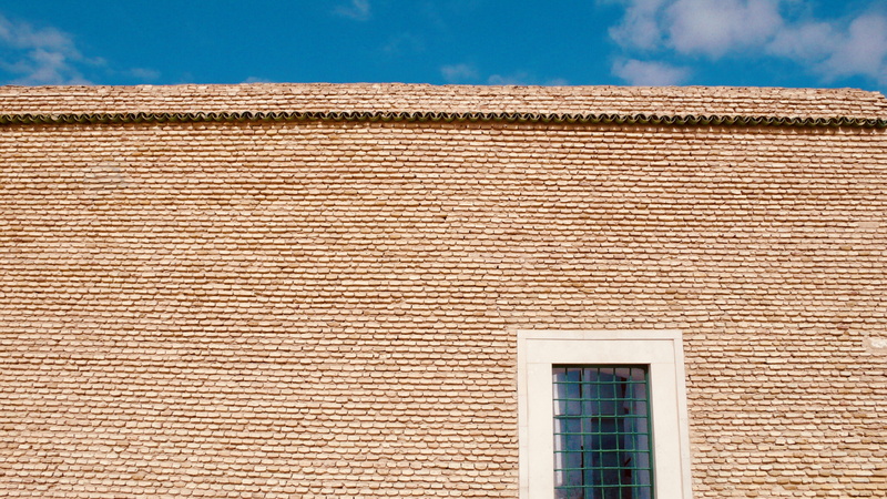 nature, brick, city, blue sky, outdoors, kairouan, panoramic, urban, built structure, roof, rural scene, residential district, food, brown, tunisia, blue
