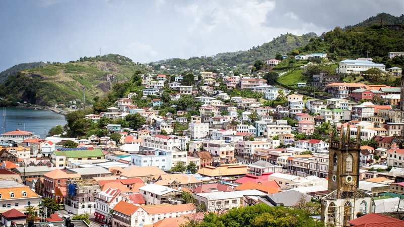 culture, port, urban, roof, tree, vacation, house, water, town, france, building, city, panorama, houses, tower, residential district, aerial, history