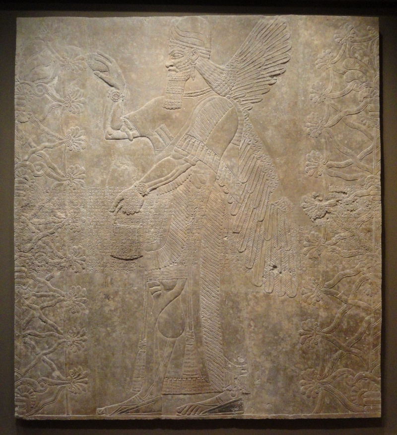human representation, old, 2K, stone, palace, creativity, ashurnasirpal, the past, representation, transfer print, museum, craft, full frame, bas relief