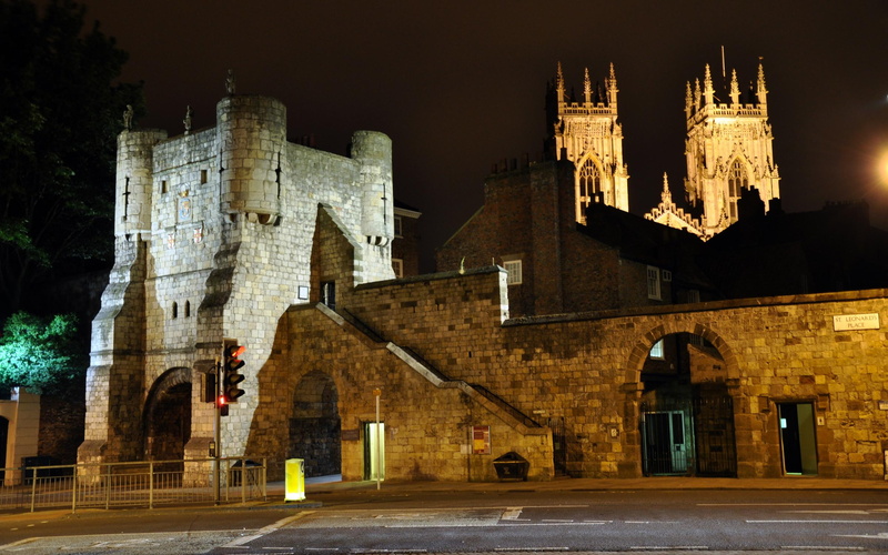 towers, fortification, 2K, medieval, bar, roman, bootham, animals, architecture