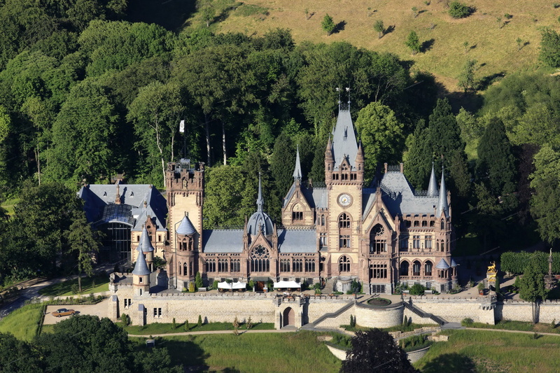 drachenburg, castle, cities, 2K, germany
