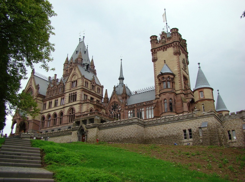 1080P, Schloss Drachenburg, Drachenburg Castle, Palaces, Germany