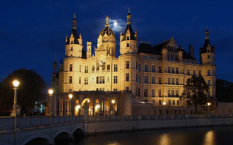 Palaces, 2K, Schwerin Palace