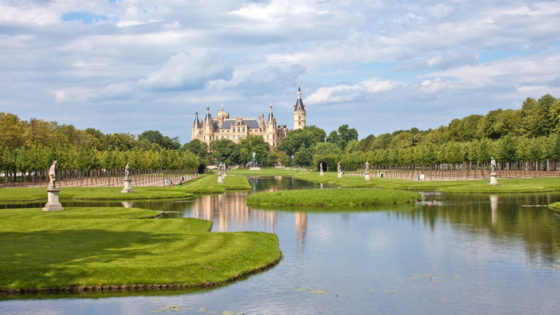 Schwerin Palace, 1080P, Palaces
