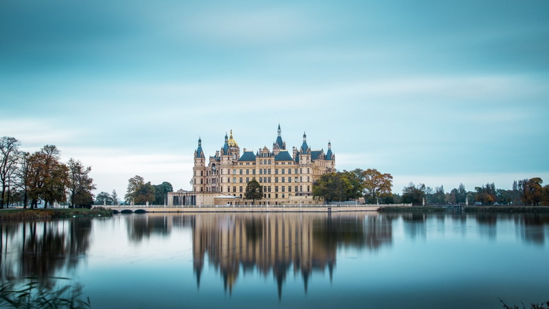 Palaces, Schwerin Palace, 1080P